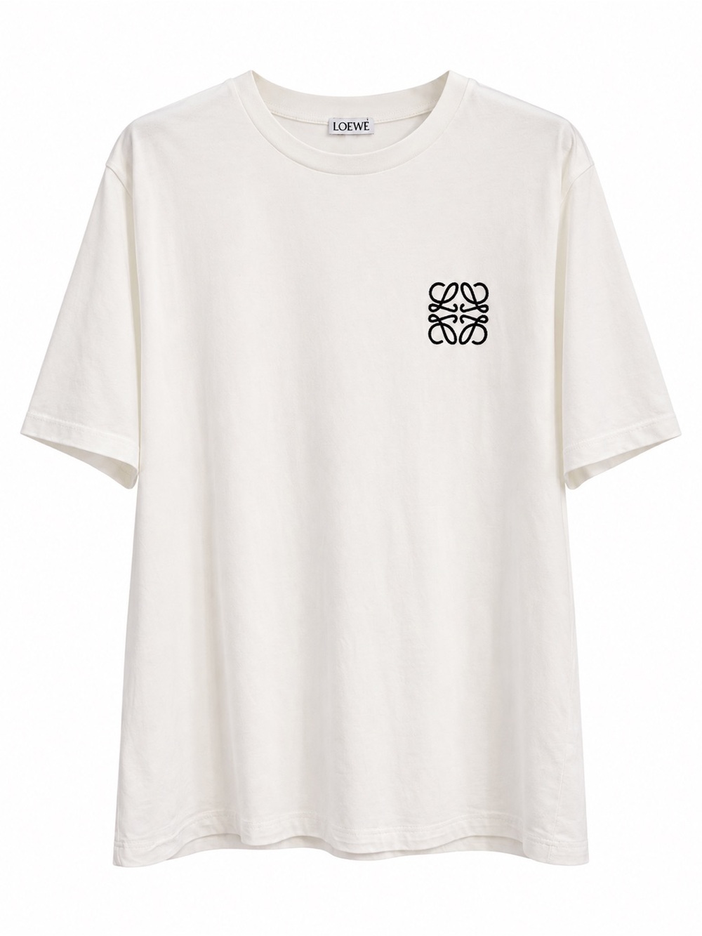 🚩steal Loewe Off-White Short Sleeve Anagram Chest Tee